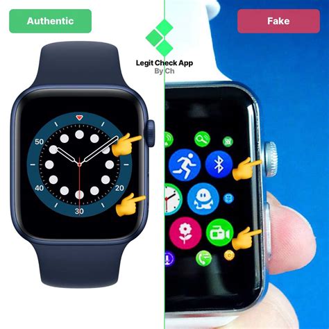 how to spot a fake apple watch 4|how to detect apple watches.